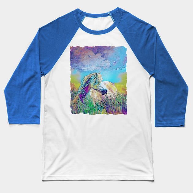 Pastel Pony Baseball T-Shirt by PhotoArts